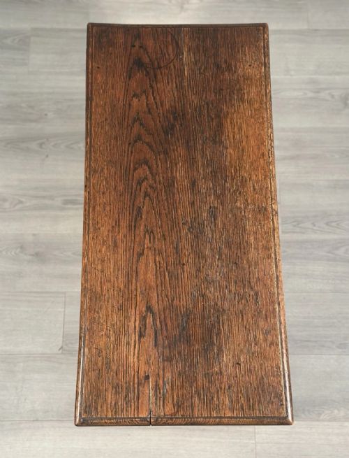 GEORGIAN OAK SIDE TABLE C1800 - ADDITIONAL PHOTO 9