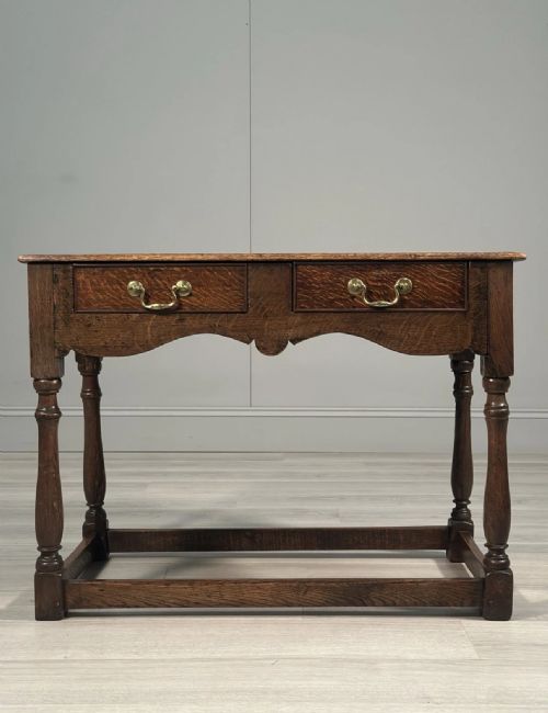 GEORGIAN OAK SIDE TABLE C1800 - ADDITIONAL PHOTO 12