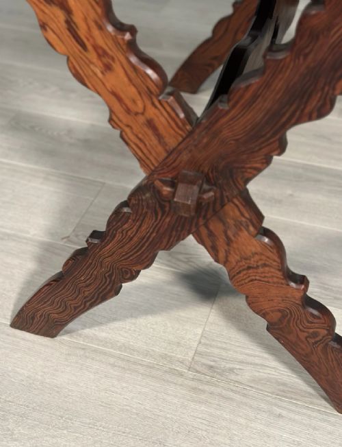 ECCLESIASTICAL PITCH PINE WRITING TABLE C1910 - ADDITIONAL PHOTO 10