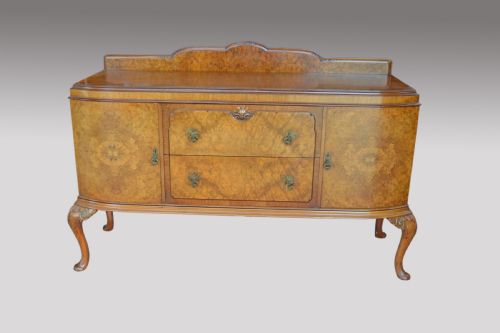 Walnut Queen Anne Sideboard Maples & Co