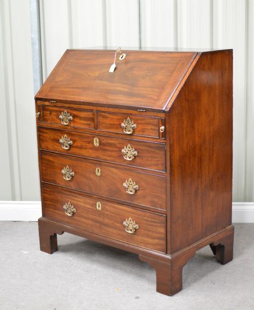 fig 1. Georgian mahogany bureau