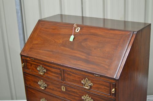 fig 2. Georgian mahogany bureau