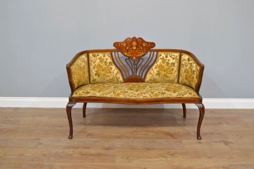 Edwardian Inlaid Sofa