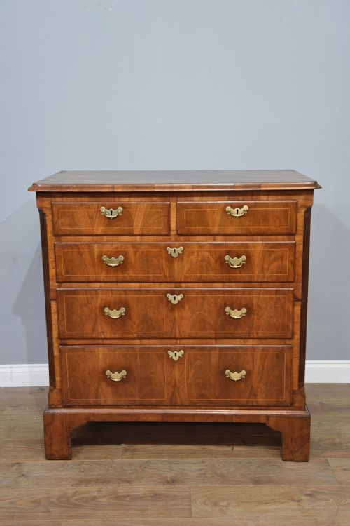 Queen Anne Walnut Chest of Drawers