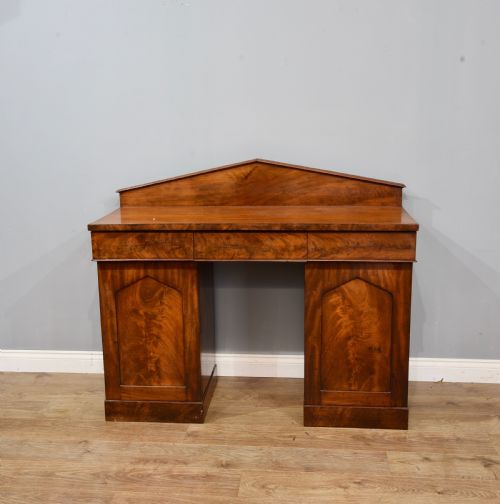 William IV Mahogany Pedestal Sideboard