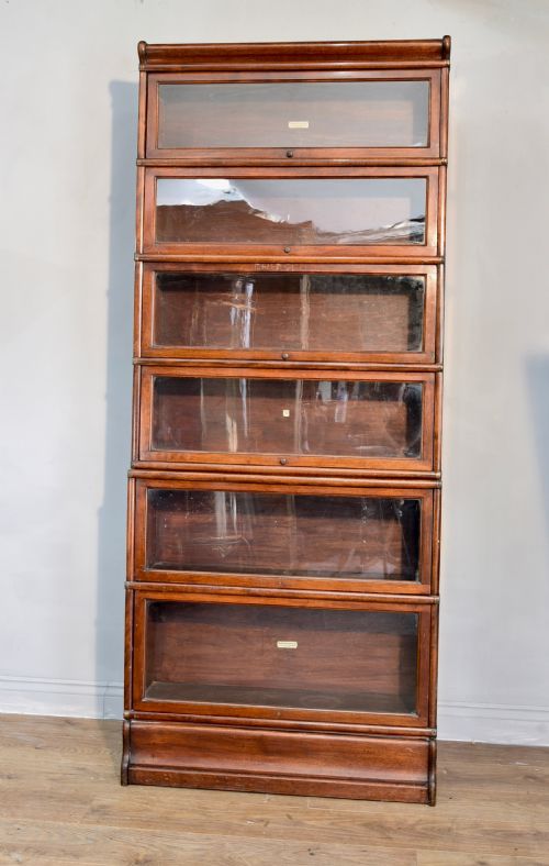Mahogany Globe Wernicke Stacking Bookcase