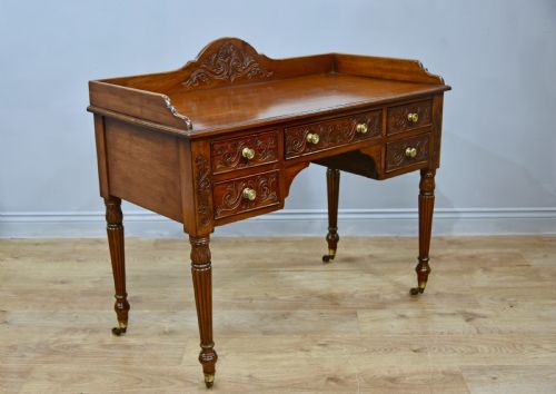 fig 1. Georgian mahogany writing table