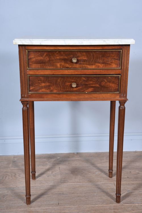 19th Century French Empire Mahogany Lamp Table Side Table