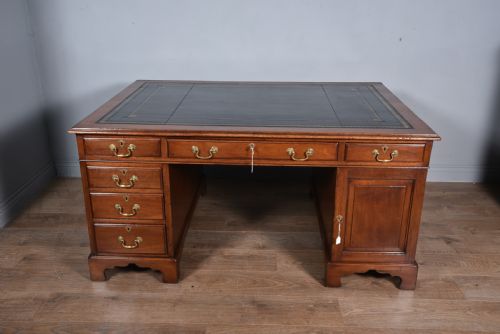 Antique 19th Century Mahogany Partners Desk