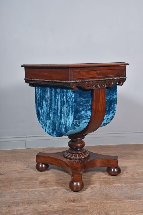 Regency Mahogany Occasional Work Table