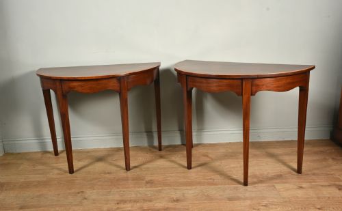 Antique Pair of Early Georgian Console Tables