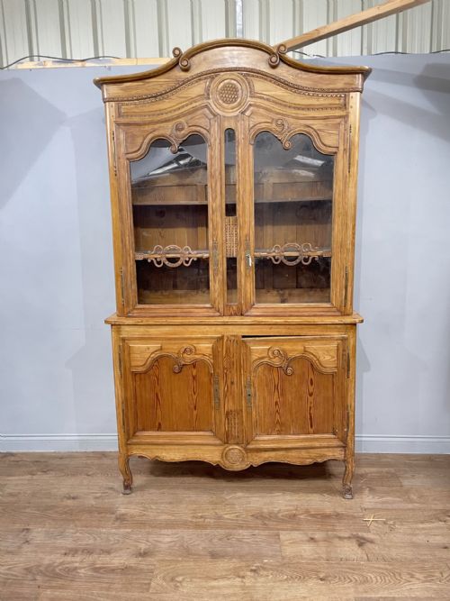 19th Century French Pine Dresser Cabinet