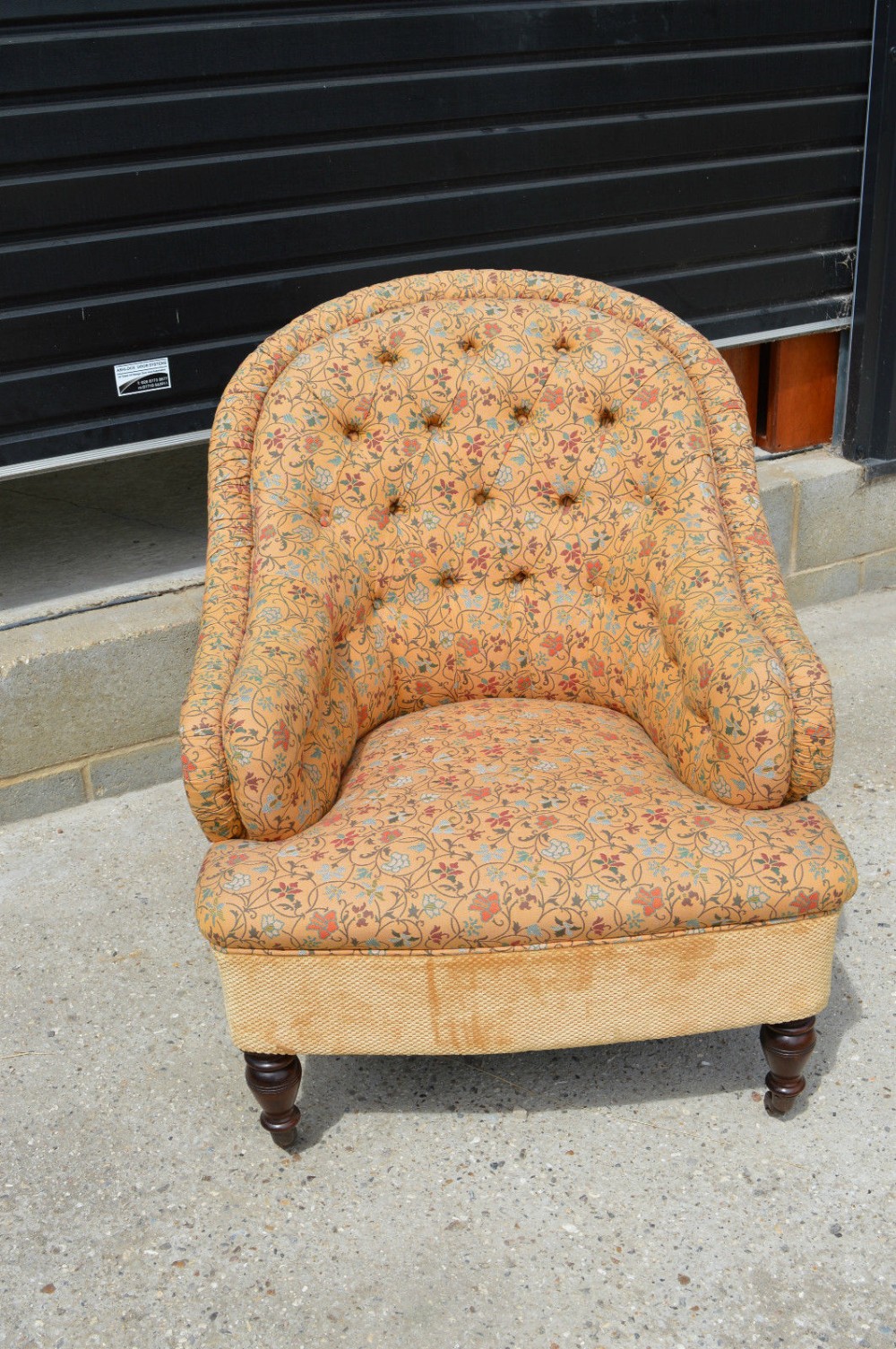 Large Victorian arm chair