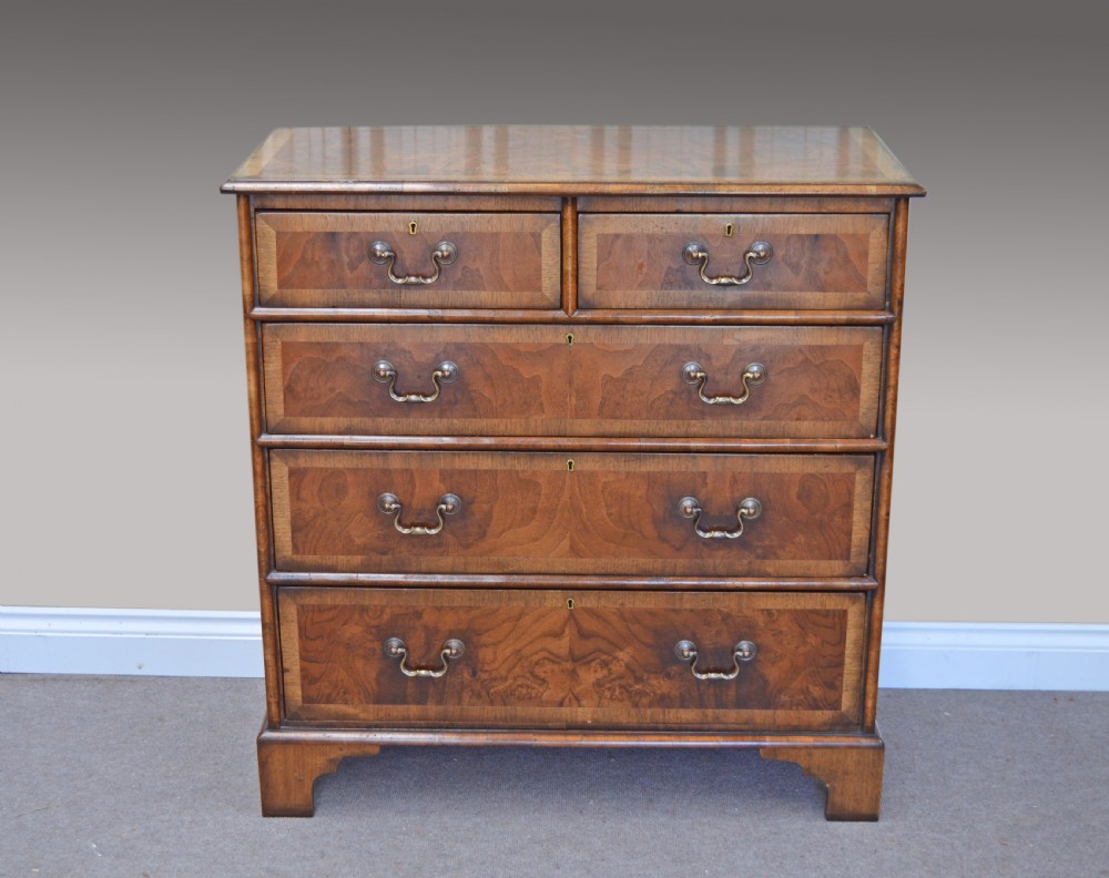 antique walnut chest of drawers 
