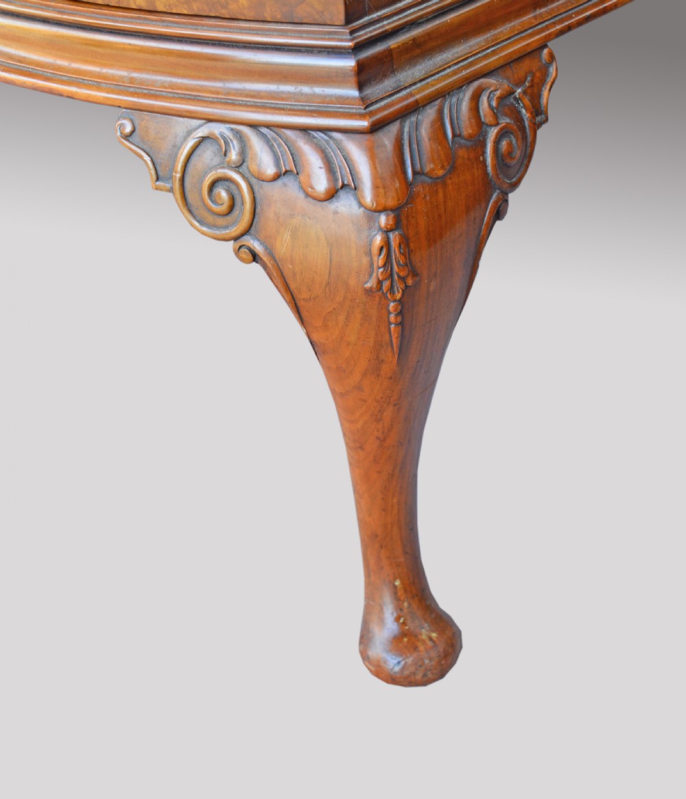 walnut queen Anne sideboard maples & co  View III