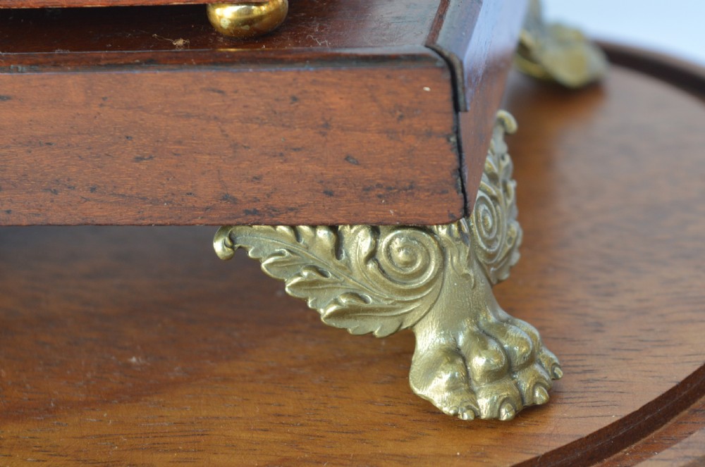 Rare Edwardian Spherical Ball Portico Clock  View IV