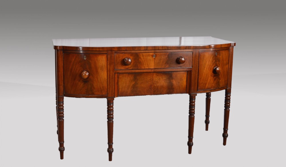 Georgian mahogany sideboard server 
