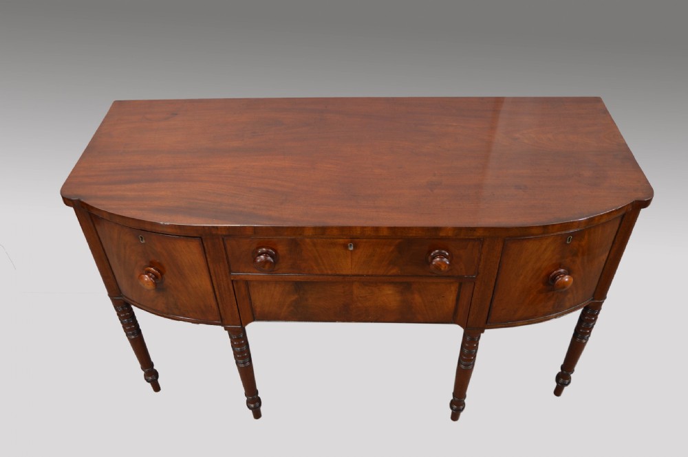 Georgian mahogany sideboard server  View II