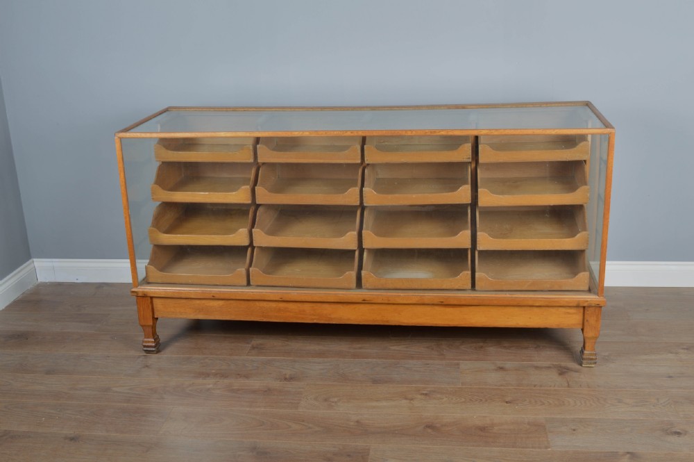 16 drawer haberdashery shop counter 