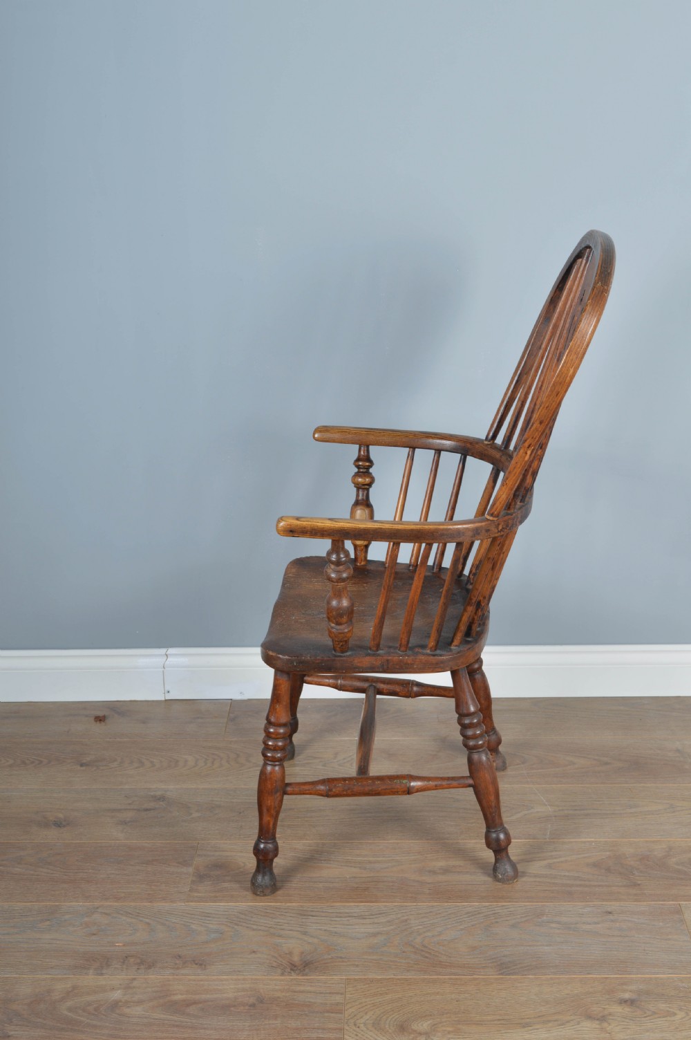 antique elm Windsor chair  View III