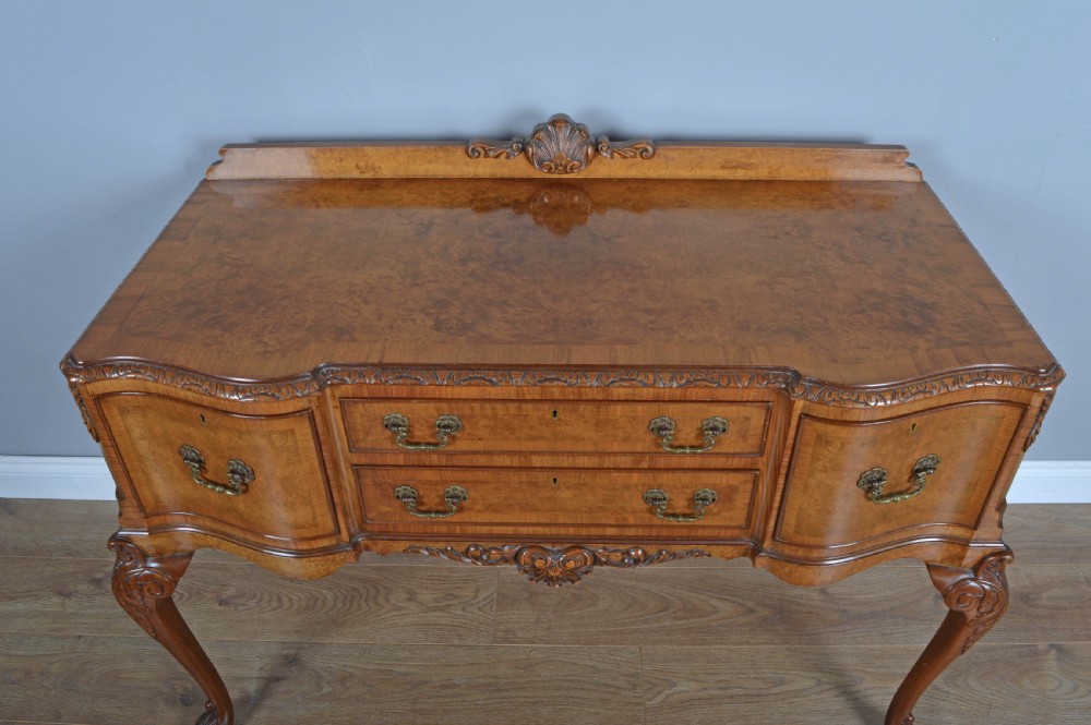 walnut Queen Anne style server  View III