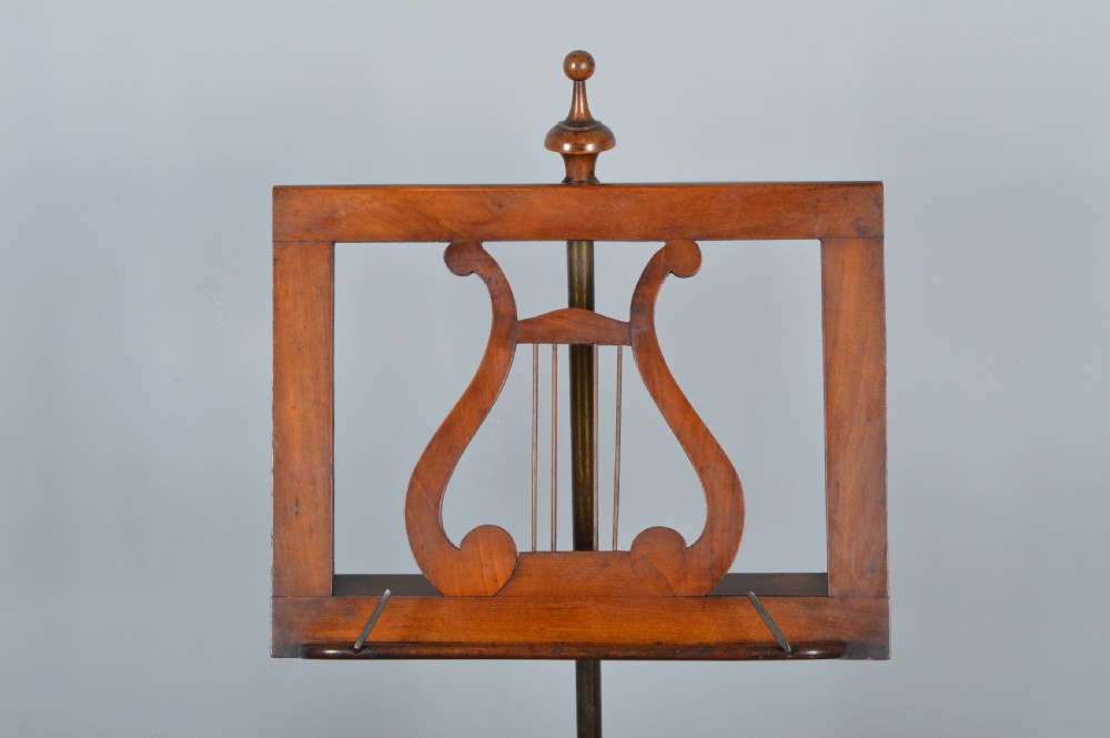Victorian mahogany music stand  View II