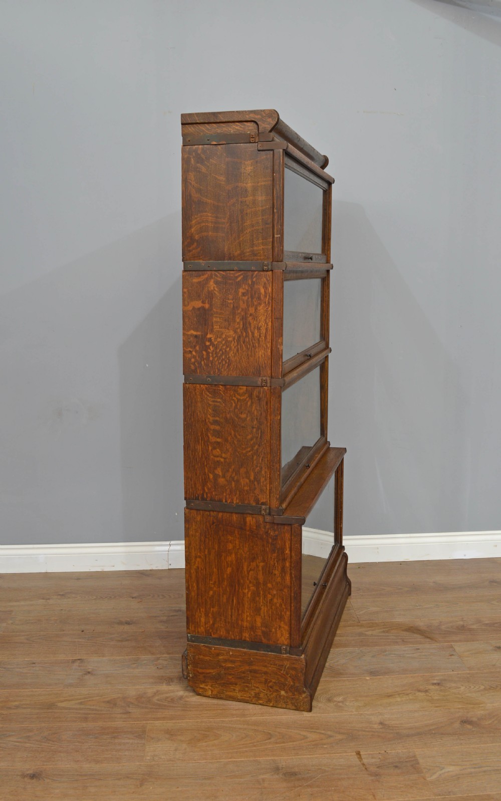 oak globe wernicke bookcase  View II