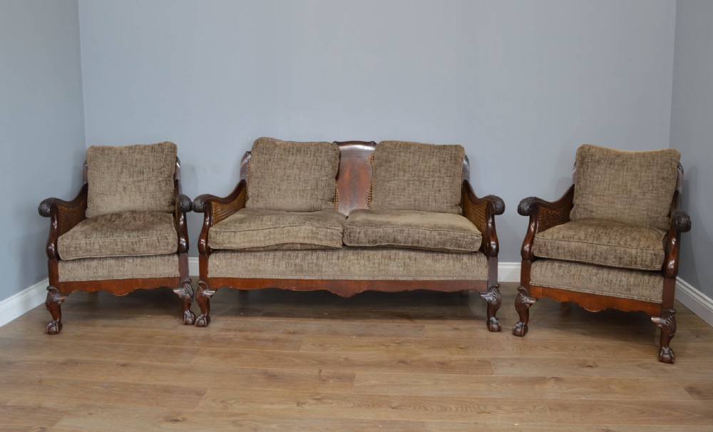 Edwardian conservatory suite or bergere suite 