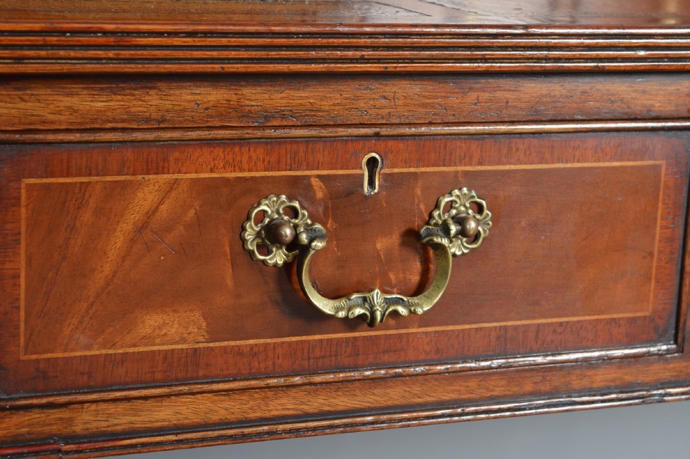 Mahogany Carlton house desk  View V