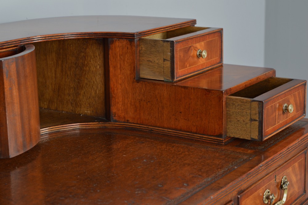 Mahogany Carlton house desk  View VI