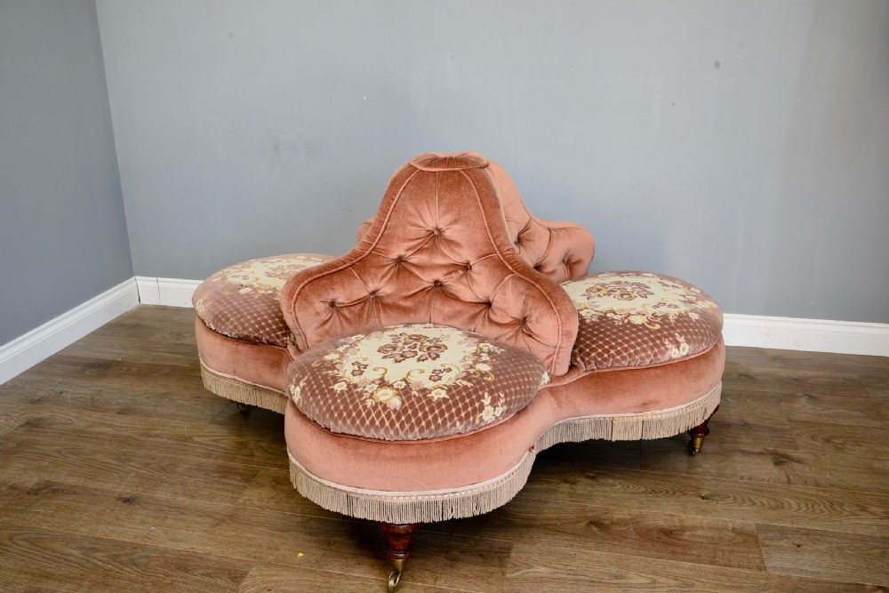 Victorian conversation seat  View II