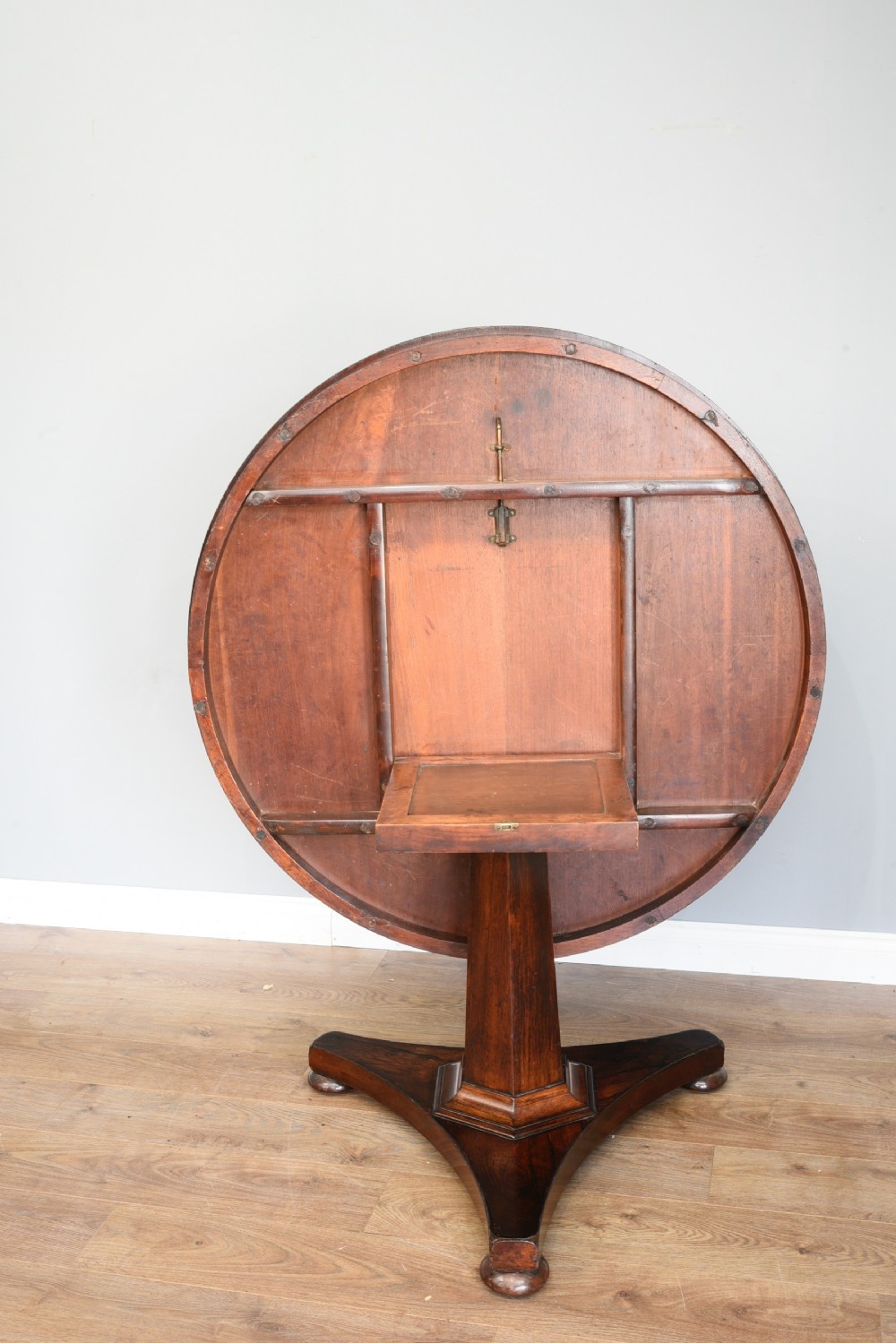 Regency rosewood dining table  View V