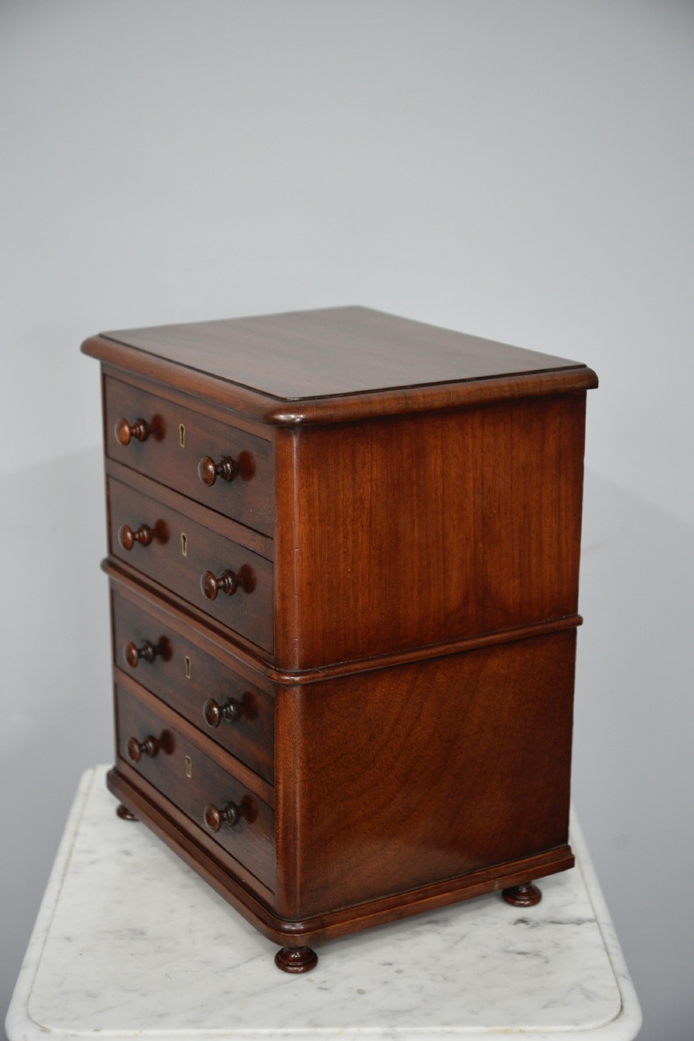 Victorian apprentice chest of drawers maple & co  View II