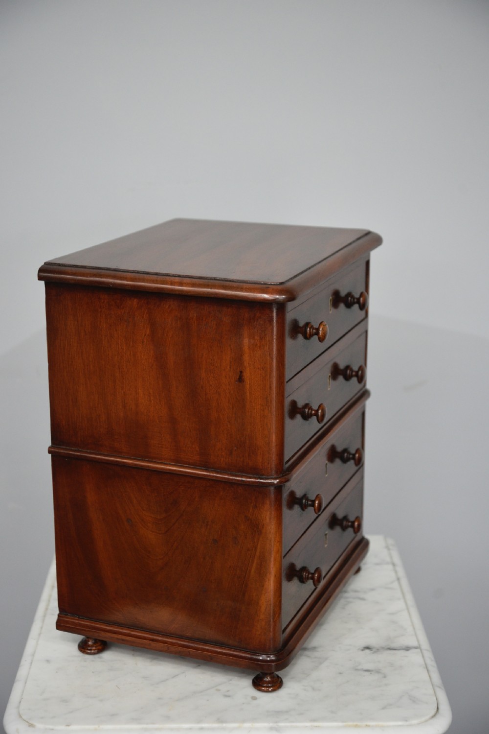 Victorian apprentice chest of drawers maple & co  View III