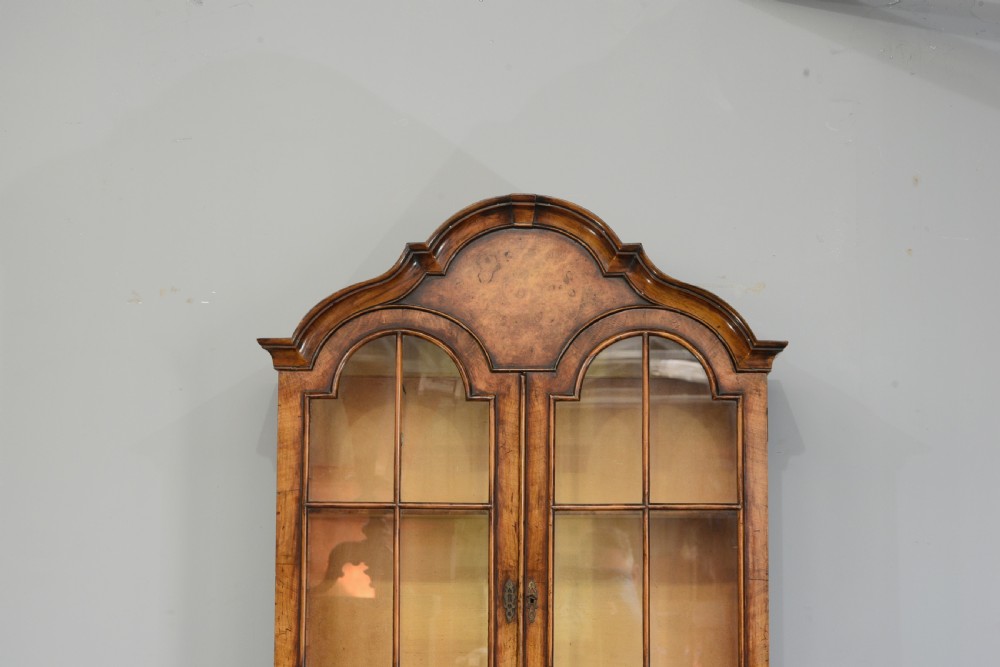 walnut bureau bookcase  View V