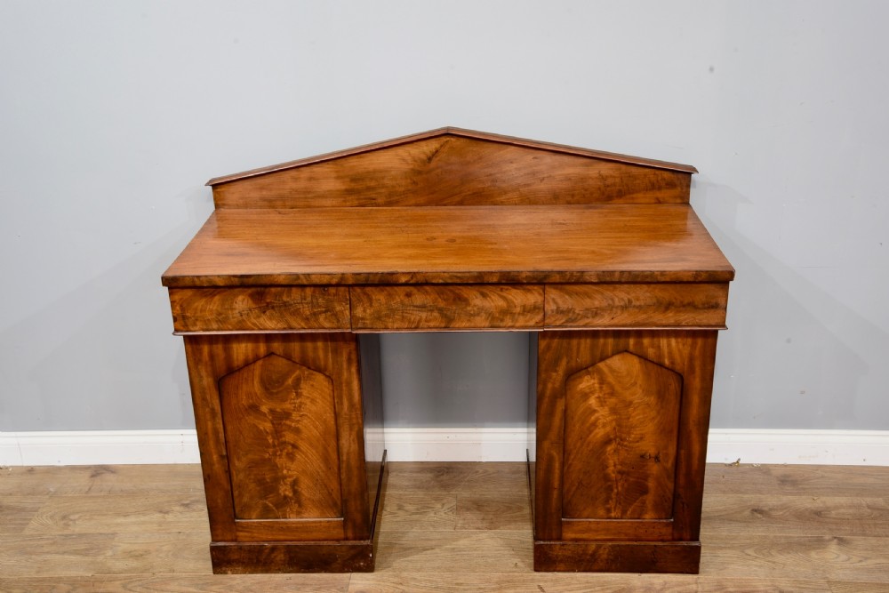 William iv mahogany pedestal sideboard  View IV