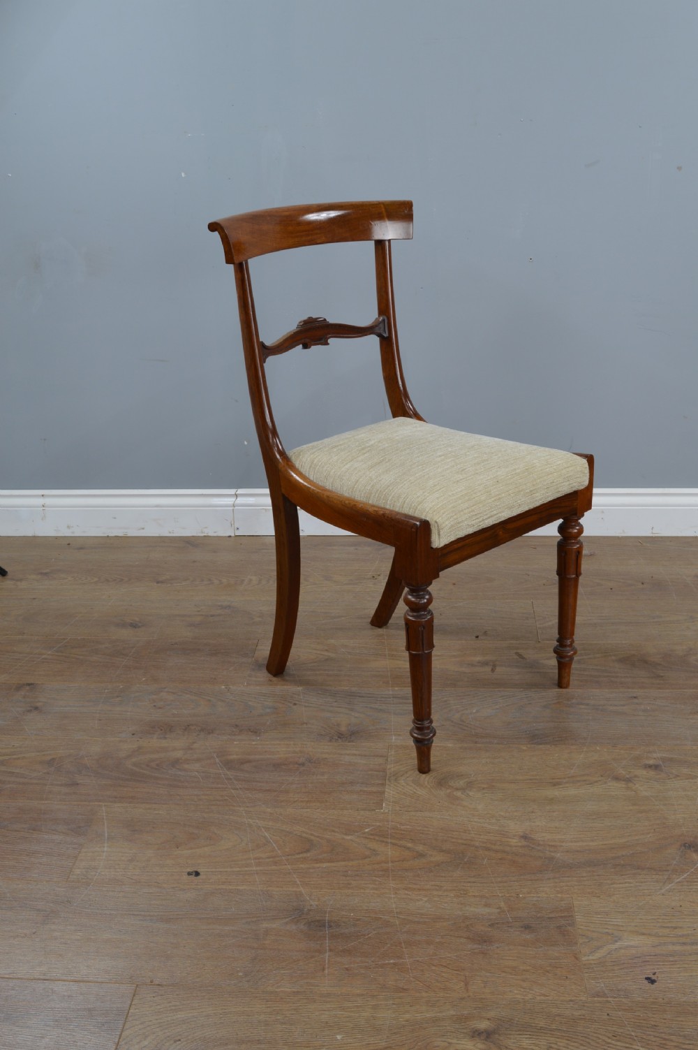 Set of 6 Regency rosewood dining chairs  View IV