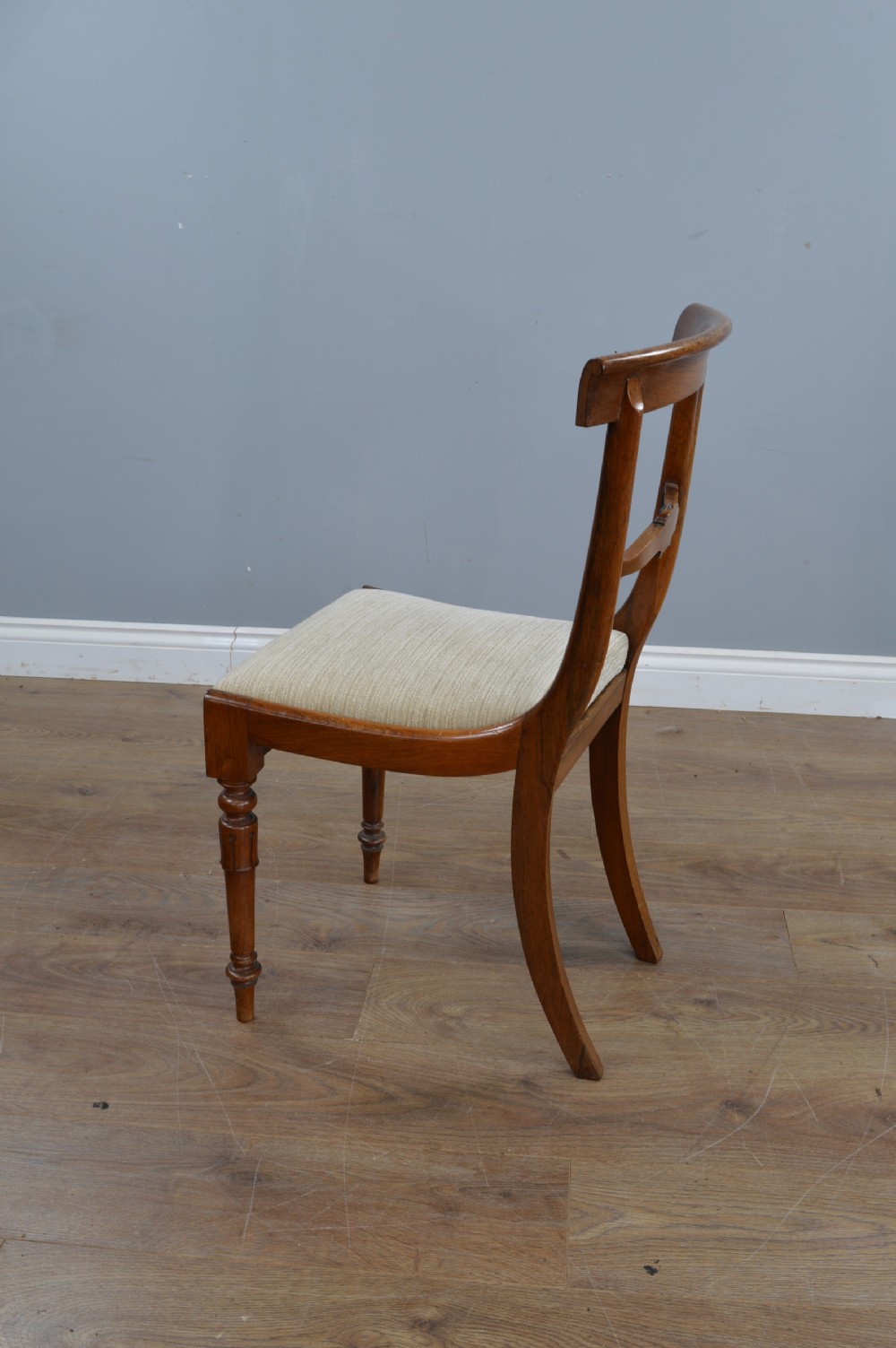 Set of 6 Regency rosewood dining chairs  View V
