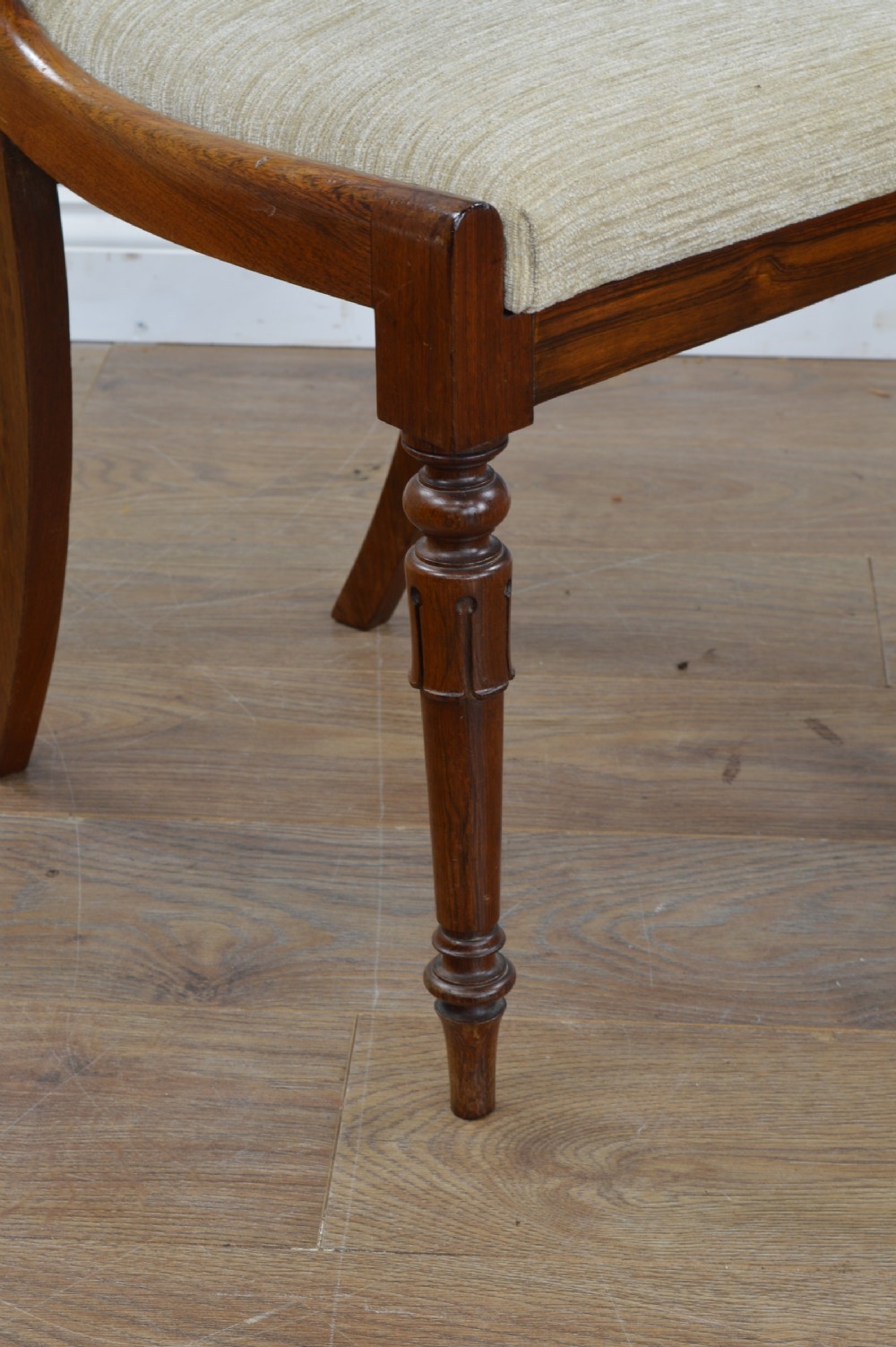 Set of 6 Regency rosewood dining chairs  View IX