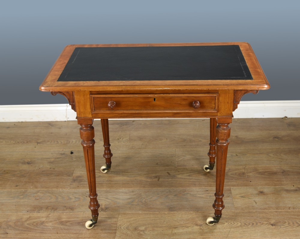 small Victorian writing table  View III