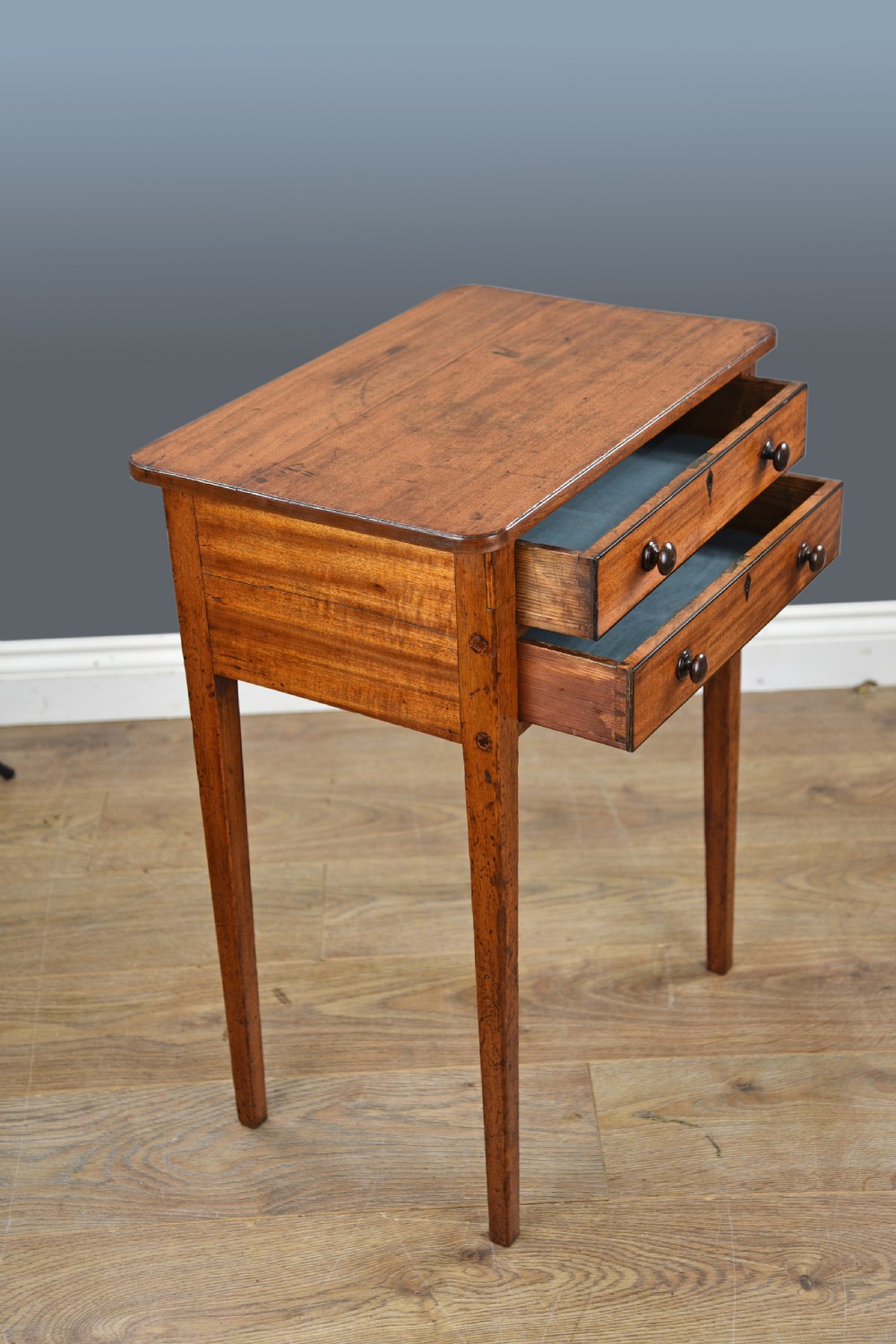 Georgian mahogany lamp table  View IV