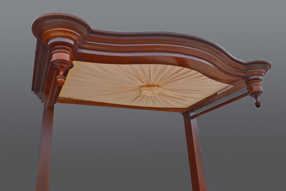 Victorian mahogany half tester  bed View IV