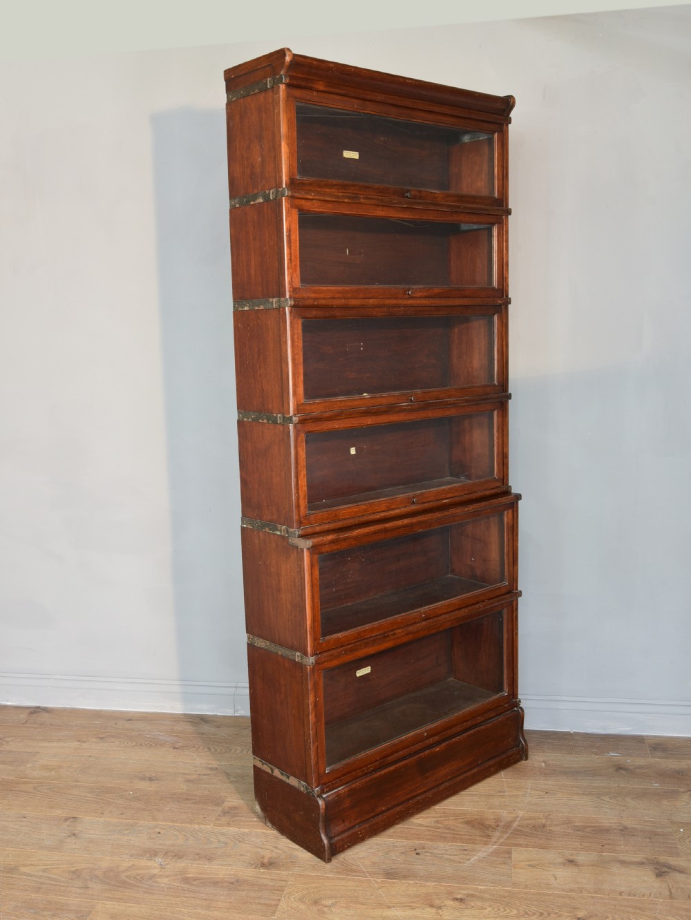 Mahogany globe wernicke stacking bookcase  View III