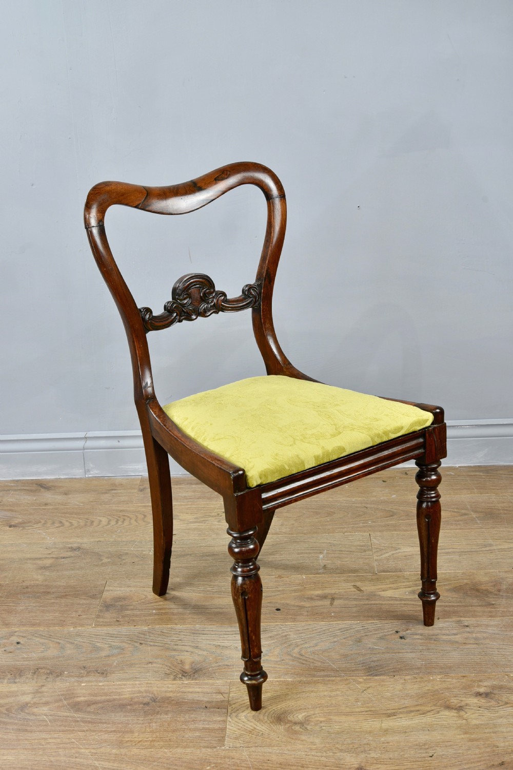Antique set of Regency Rosewood dining chairs  View IV