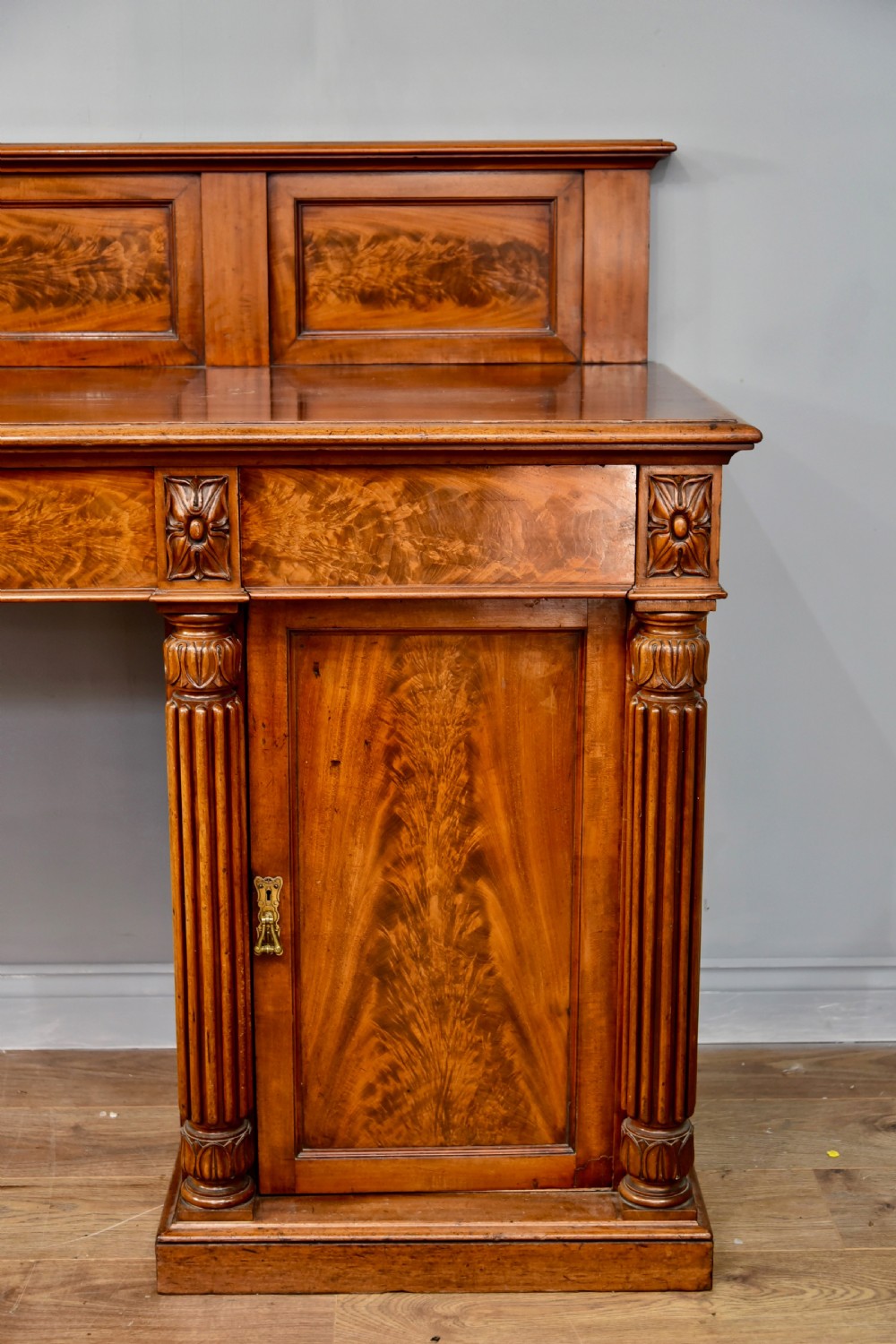 large William iv pedestal sideboard  View II
