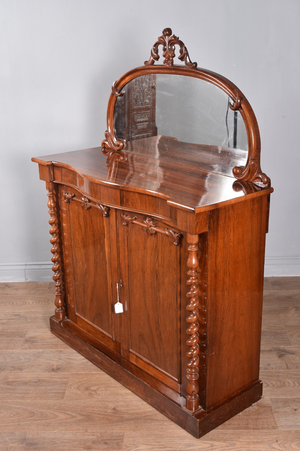 Victorian rosewood Chiffonier side cabinet  View III