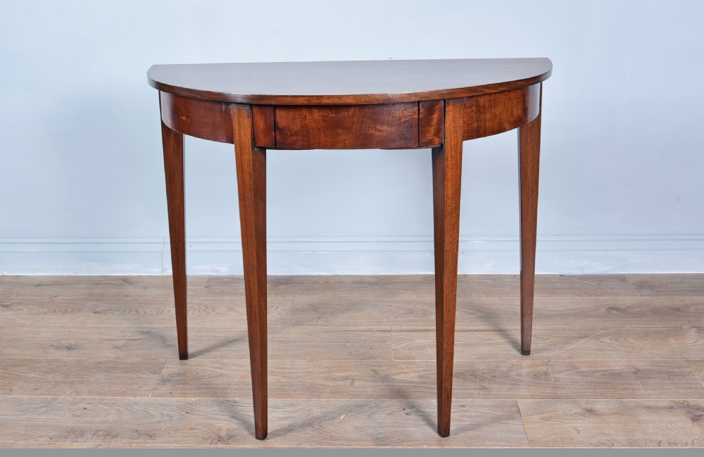 Georgian mahogany console table 