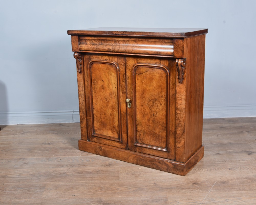 Walnut chiffonier side cabinet  View II