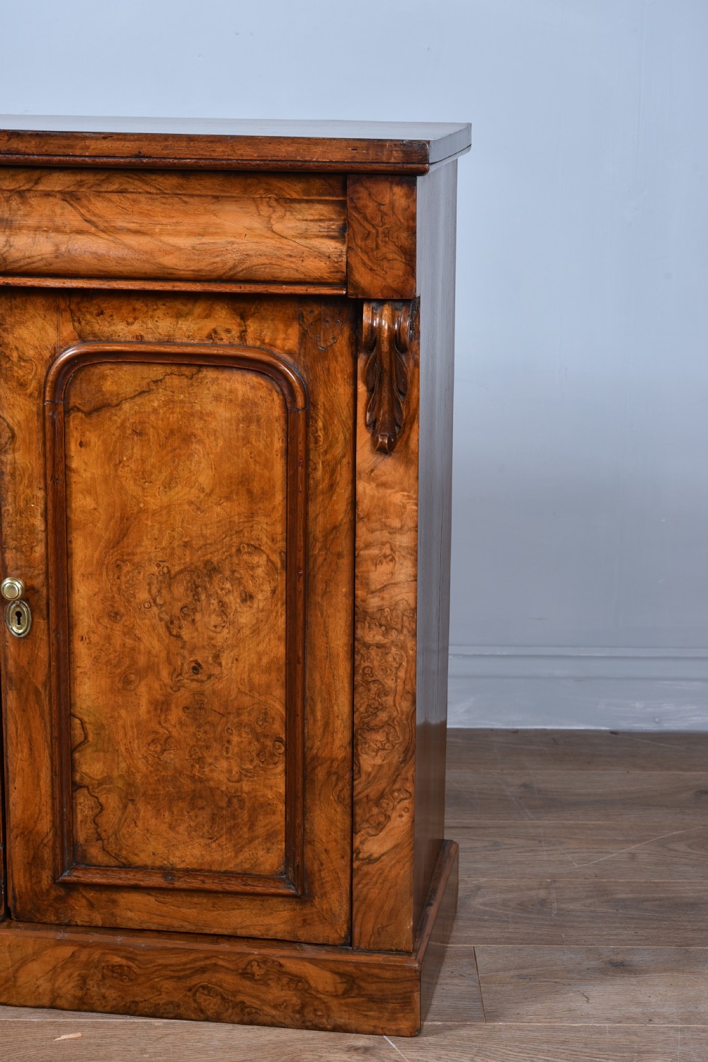 Walnut chiffonier side cabinet  View VI