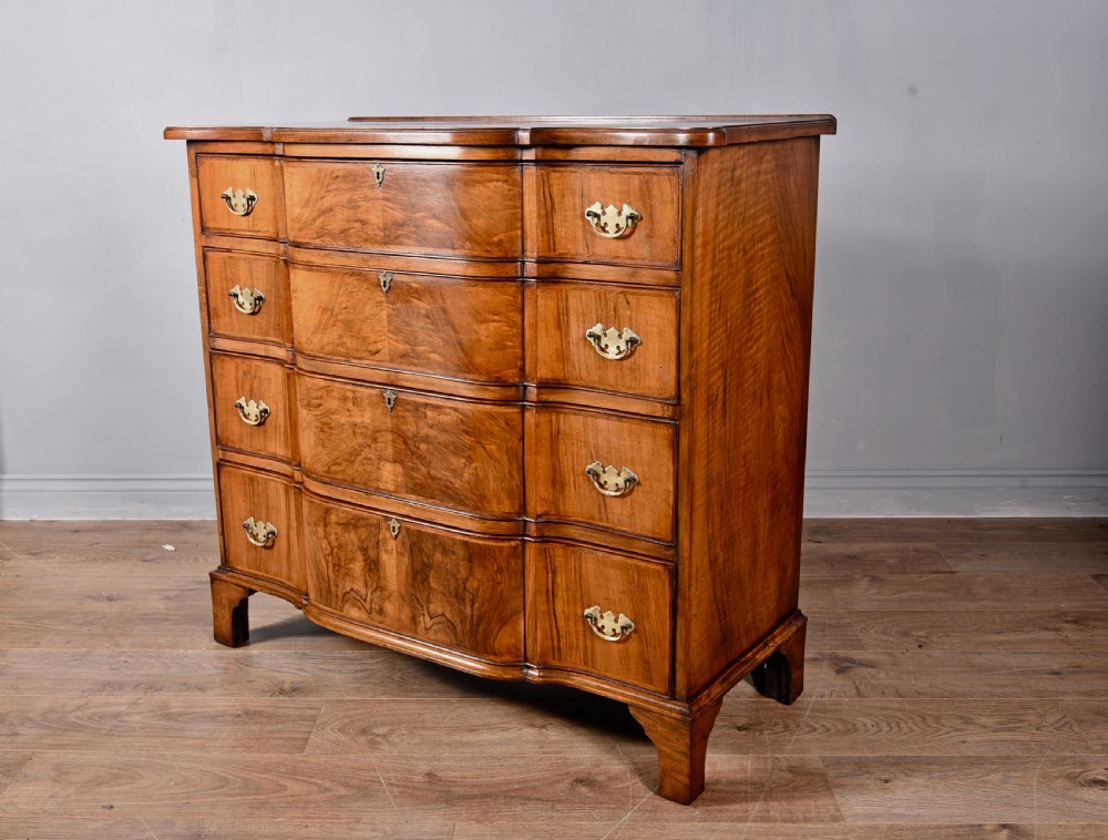 Antique walnut chest of drawers  View II